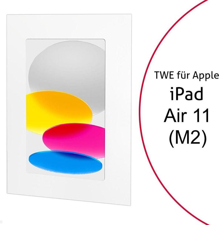 Actual product image TabLines TWE117W Tablet wall mount for Apple iPad Air 11.0 (M2), white