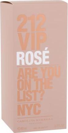 Produktbild Carolina Herrera 212 VIP Rosé (Eau de Parfum, 80 ml)