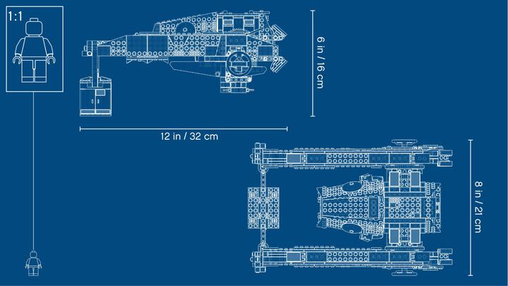 Actual product image LEGO Imperial AT-Hauler (75219, LEGO Star Wars)