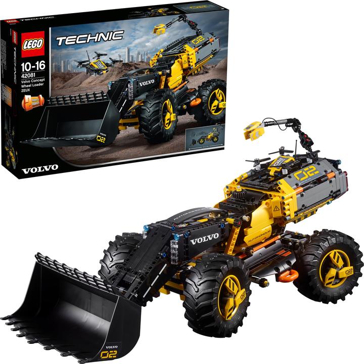 Image du produit LEGO Le tractopelle Volvo Concept ZEUX (42081, LEGO Technic)