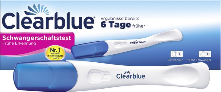 Clearblue Schwangerschaftstest Früherkennung 6 Tage vor 1 Stck. (1 x)