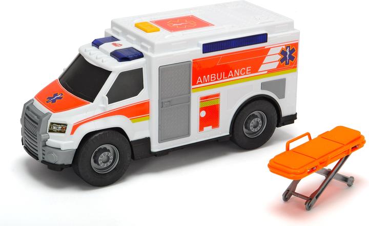 Actual product image Dickie Ambulance and stretcher with light and sound