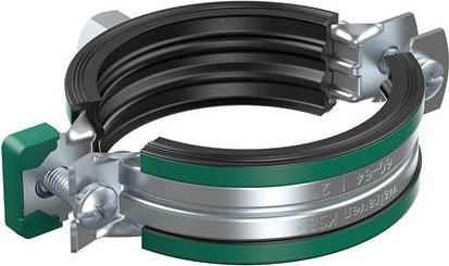 Produktbild Walraven Rohrschellen KSB2 Zwei Schrauben Ø88-91mm, galvanisch verzinkt, mit Quicklock, Kombi-Befest