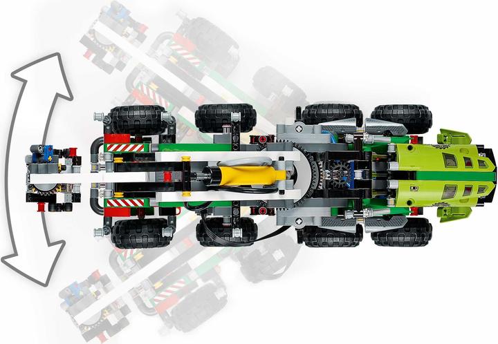 Actual product image LEGO Harvester Forest Machine (42080, LEGO Technic)