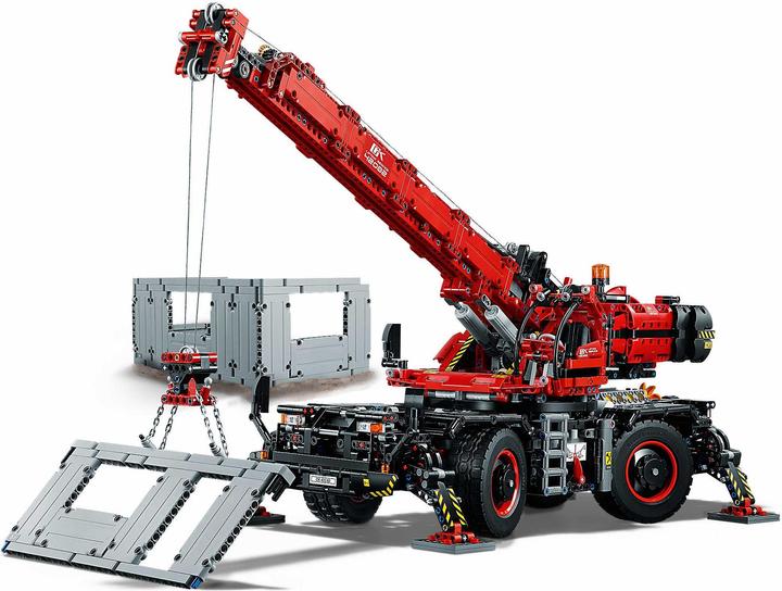 Produktbild LEGO Geländegängiger Kranwagen (42082, LEGO Technic)