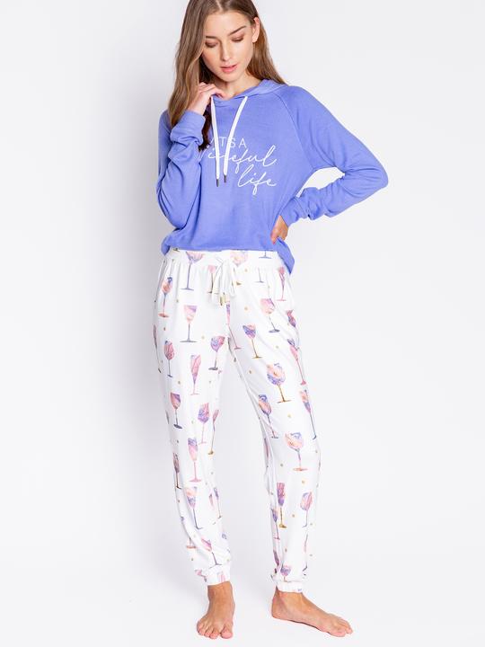 Pj Salvage Pyjamahose IT’S A WINEFUL LIFE (XS)