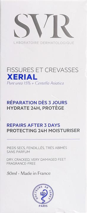 Produktbild Xerial Fissures Et Crevasses Cream For Cracked And Damaged Skin 50Ml (Fussdeodorant & -puder, 50 ml)