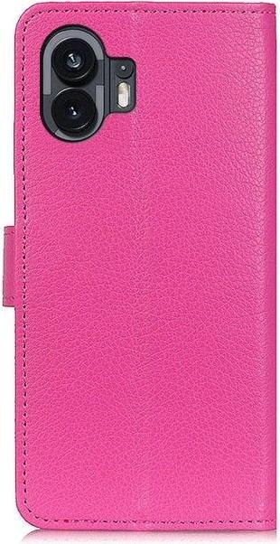 Actual product image MU Classic Litchi Leather Bookcover Series (Nothing Phone (2))