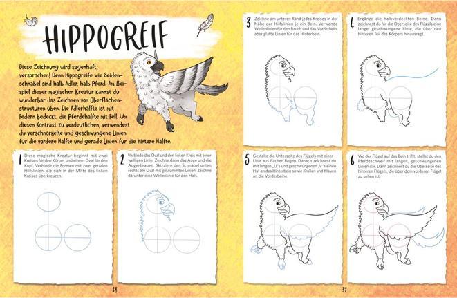 Actual product image Panini Harry Potter Draw your favourite characters step by step