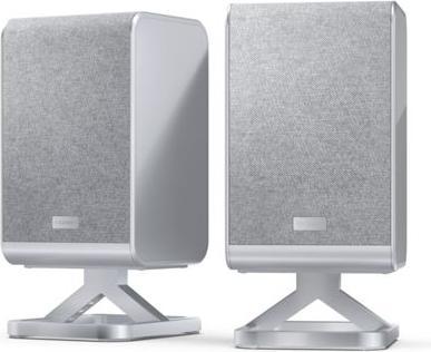 Produktbild Sharp Speakers HT-SPR52021(SL) Q Soundbar 2.0.2 Wireless Rear Surround Speakers, Silver |