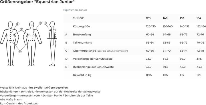 Produktbild Komperdell Sicherheitsweste Junior (140)