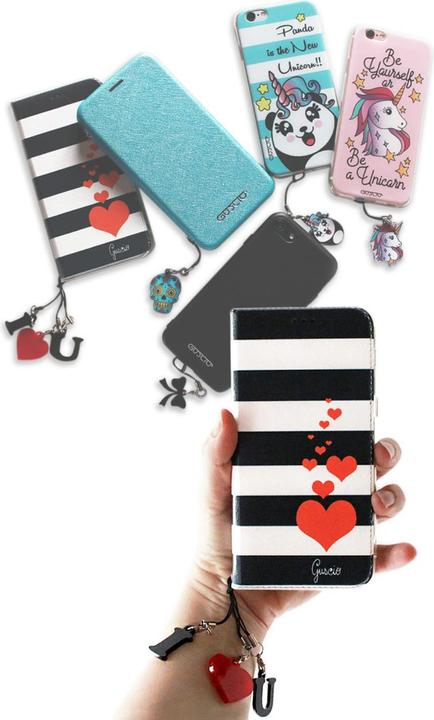 Actual product image Guscio Mobile Phone Charm Star Sign Gemini (Plexiglass, TPU, Plastic, Metal)