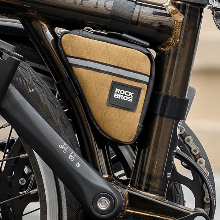 Produktbild Rockbros Triangle Bike Frame Bag 0.25L - Brown (Rahmentasche)