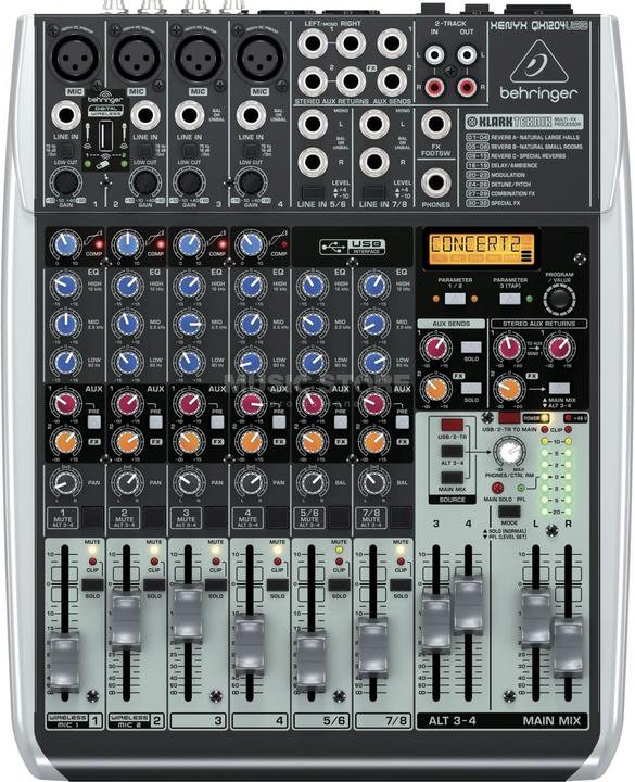 Produktbild Behringer Xenyx QX1204USB (Studio- und Livemixer)
