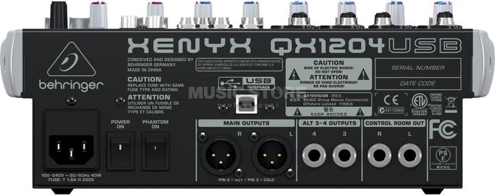 Produktbild Behringer Xenyx QX1204USB (Studio- und Livemixer)