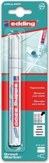 Produktbild Edding 4-8200-1-1050 (Weiss, 4 mm, 1 x)
