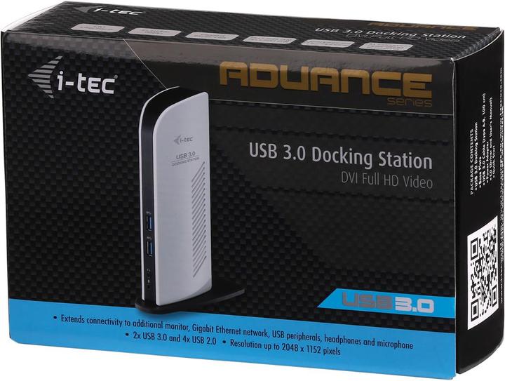 Produktbild i-tec USB 3.0 Advance HD Dock (USB-B, 1 Ports)