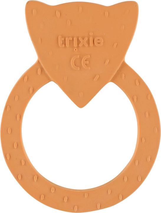 Actual product image Trixie Baby Bite ring round fox natural rubber (MQ4)