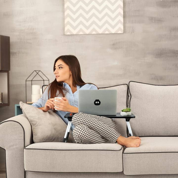 Actual product image Relaxdays Black Lap Desk