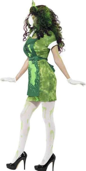 Produktbild Smiffys Zombie Strahlenopfer Halloween Damenkostüm grün (S)