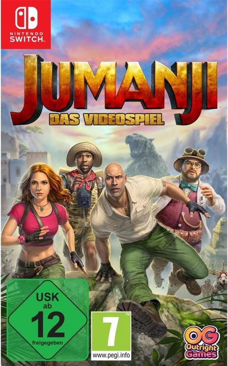 Actual product image Bandai Namco Jumanji: The video game (Switch, DE)
