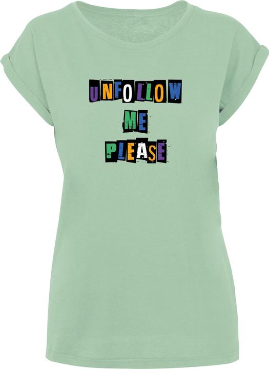 Merchcode Ladies Please X Extended Shoulder Tee - 111659
