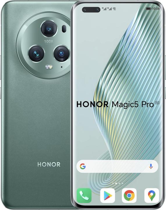 Honor Magic5 Pro (512 GB, meadow green, 6.81", SIM + eSIM, 50 Mpx, 5G)
