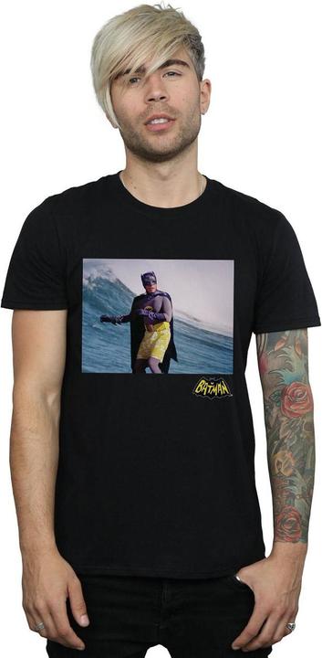 Produktbild Batman TV Serie Surfen Logo TShirt (4XL)