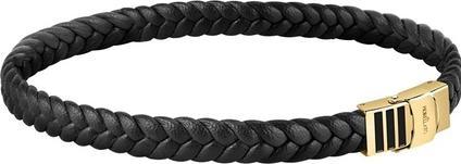 Immagine prodotto Morellato Bracciale moda in pelle nera intrecciata Moody SQH48 (M)