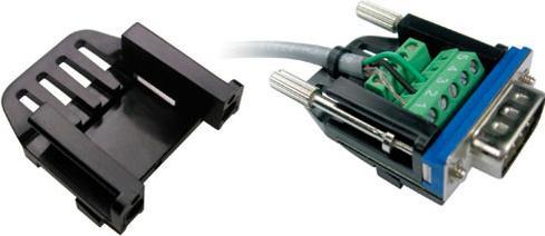 Produktbild Intronics D-sub half connector hood screwable (Werkzeug)
