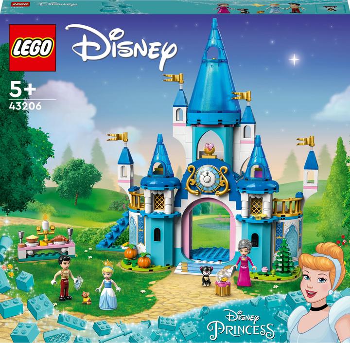 Produktbild LEGO Cinderellas Schloss (43206, LEGO Disney)