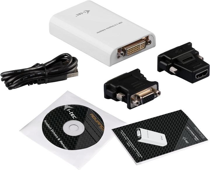 Produktbild i-tec USB 3.0 Advance Display Adapter TR (DVI, 8.43 cm)