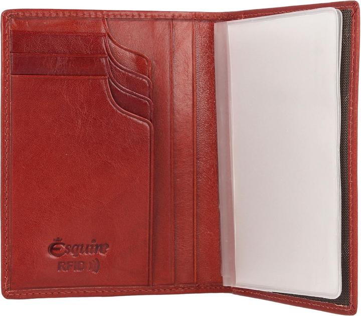 Actual product image Esquire Toscana ID card holder RFID protection leather 9 cm