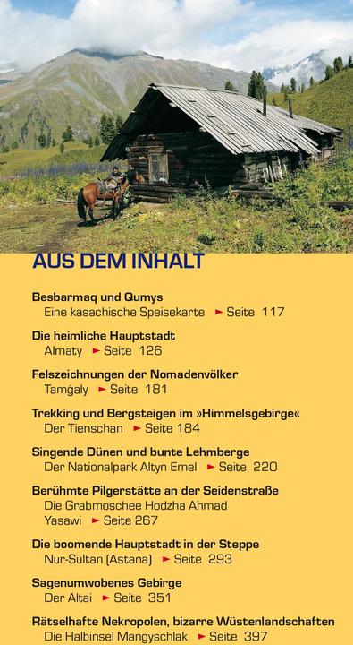 Image du produit Reiseführer Kasachstan (Allemand, Dagmar Schreiber, 2019)