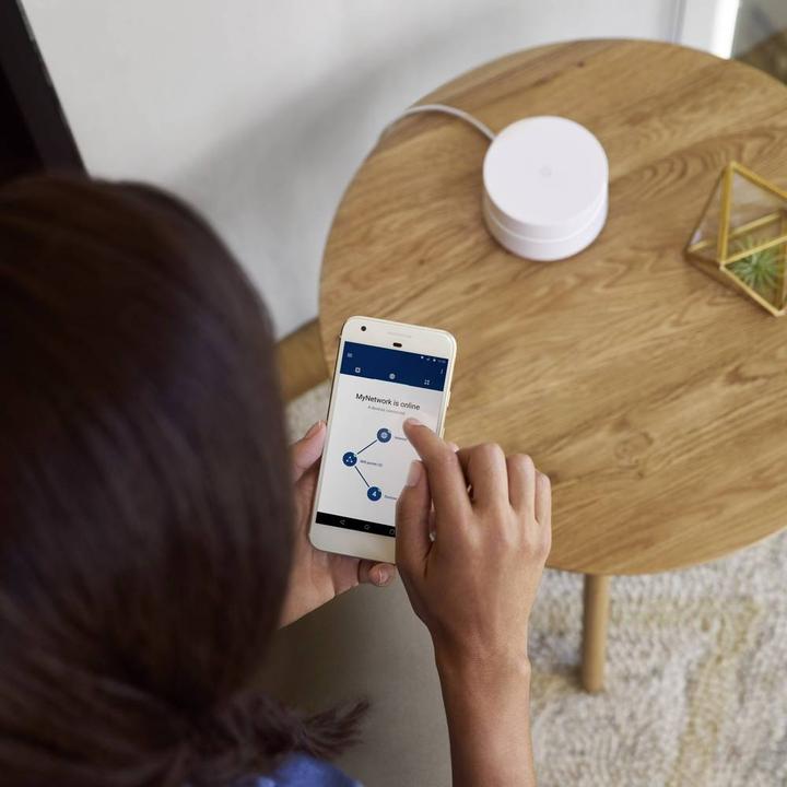Actual product image Google Wifi