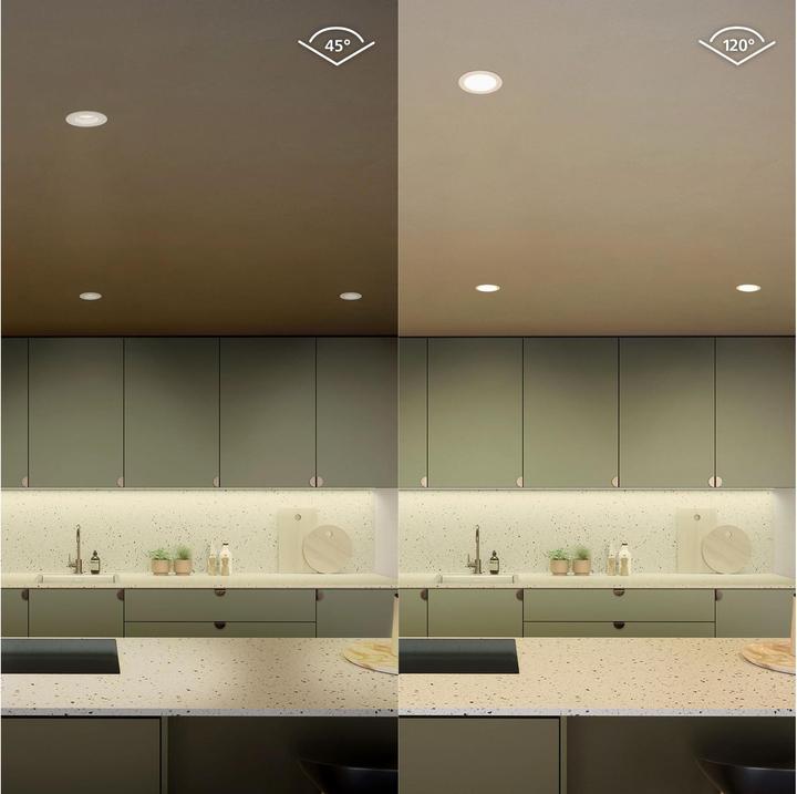 Actual product image Philips Hue White & Color Ambiance Slim Recessed (700 lm)