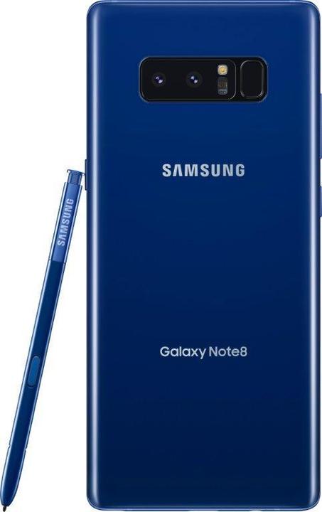 Produktbild Samsung Galaxy Note8 (256 GB, Deep Sea Blue, 6.30", Hybrid Dual SIM, 12 Mpx, 4G)