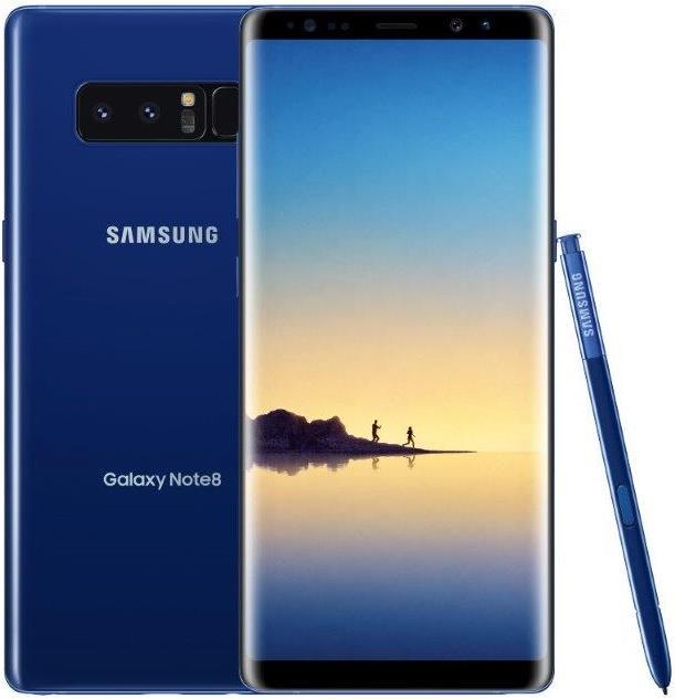 Produktbild Samsung Galaxy Note8 (256 GB, Deep Sea Blue, 6.30", Hybrid Dual SIM, 12 Mpx, 4G)