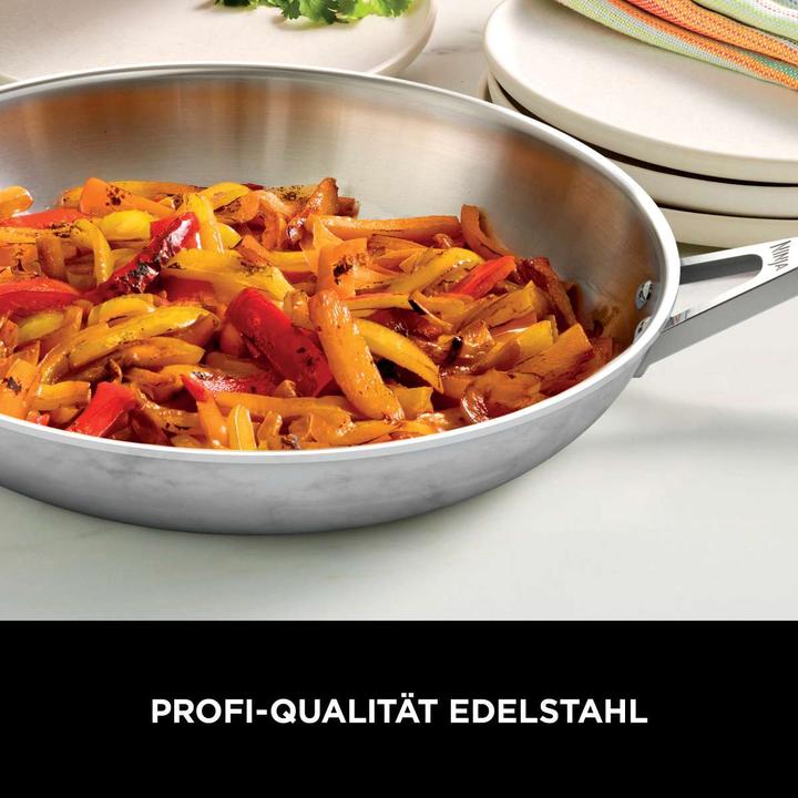 Actual product image Ninja NIA roasting pan 20cm EverCl.ES (20 cm, Casserole + Stewpot, Stainless steel)