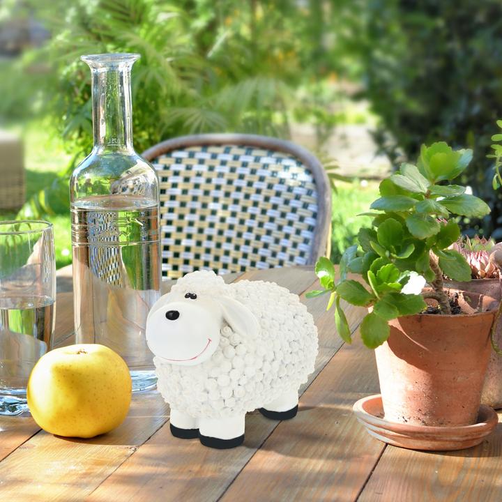 Actual product image Relaxdays Garden sculpture sheep