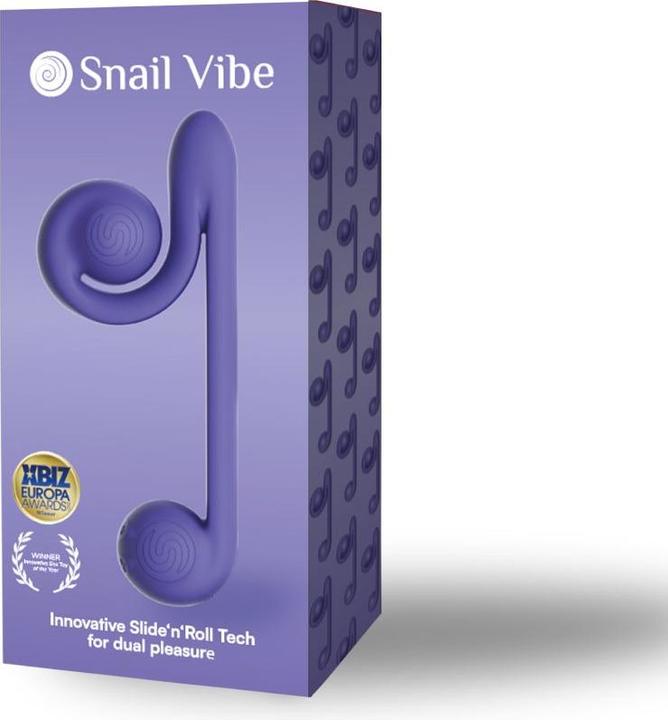 Actual product image Snail Vibe Duo vibrator