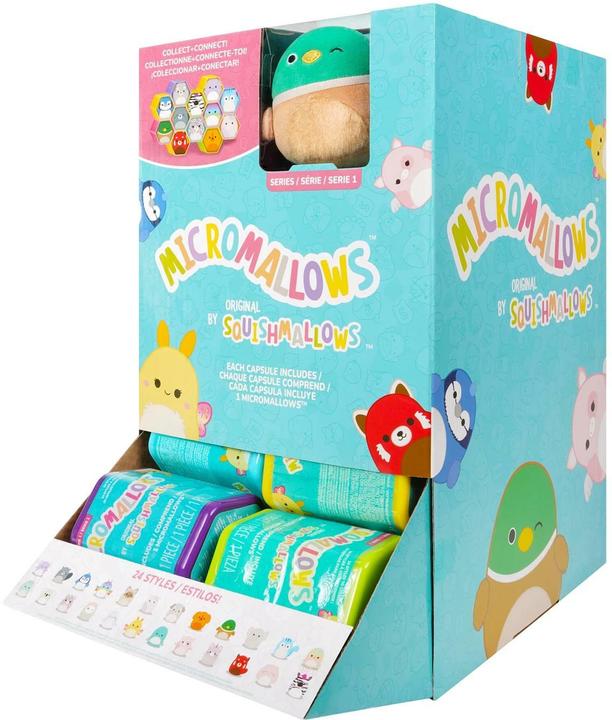 Actual product image Squishmallows Micromallows Bllindpacks (6.50 cm)