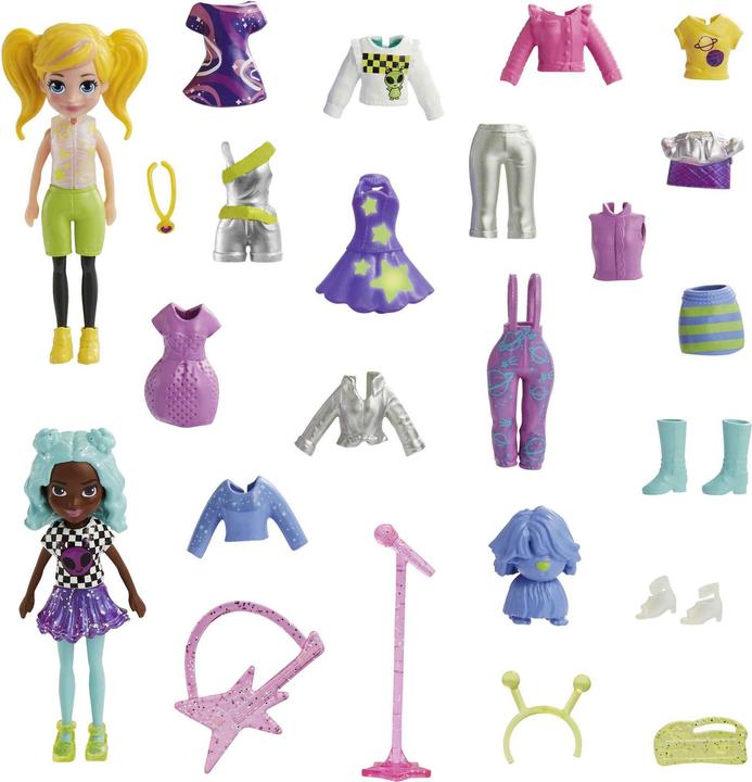 Produktbild Polly Pocket Pop Star Spotlight Fashion Pack