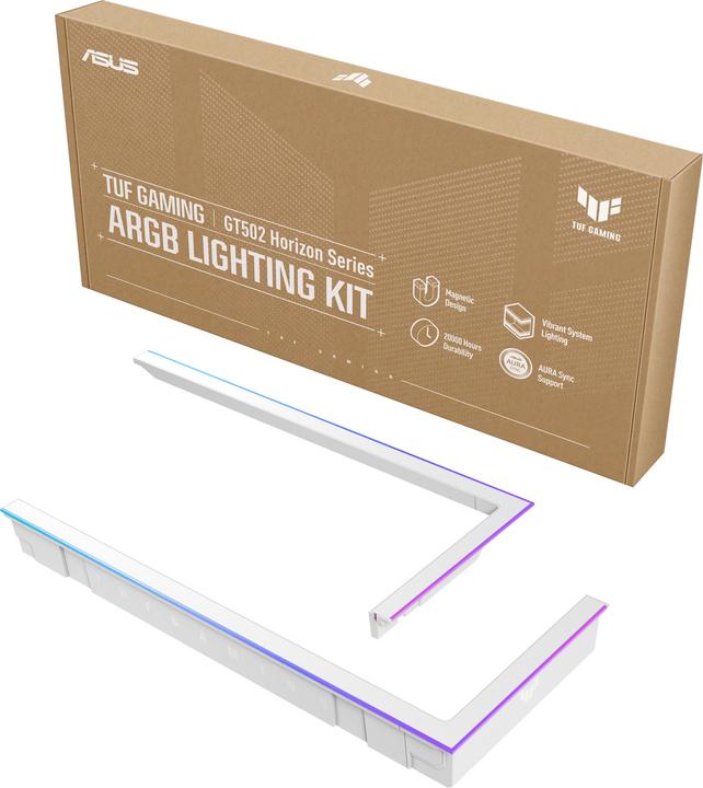Actual product image ASUS Acc GT502 HORIZON ARGB LIGHTING KIT White