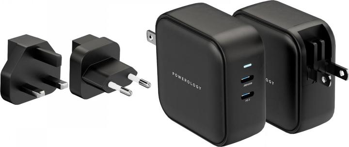 Immagine prodotto Powerology Caricatore da parete PD GaN a doppia porta 65W (65 W)