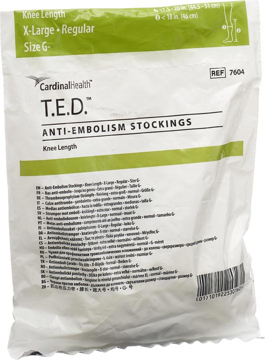 Actual product image TED Stockings knee length normal (XL)