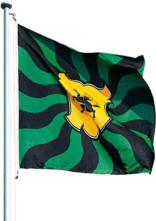 Image du produit Keller Fahnen Kantonsfahne geflammt Schaffhausen Superflag® 100x100 cm