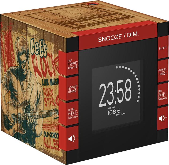 Image du produit Bigben Radio Réveil avec projecteur