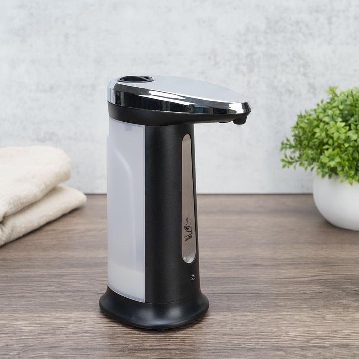 Image du produit Casativo Distributeur automatique de savon avec capteur infrarouge, sans contact, 400 ml