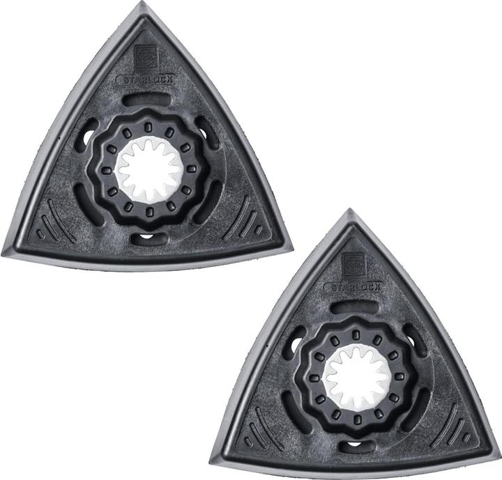Actual product image Fein Grinding plate 63806136220 2 pcs. (Aluminium oxide)